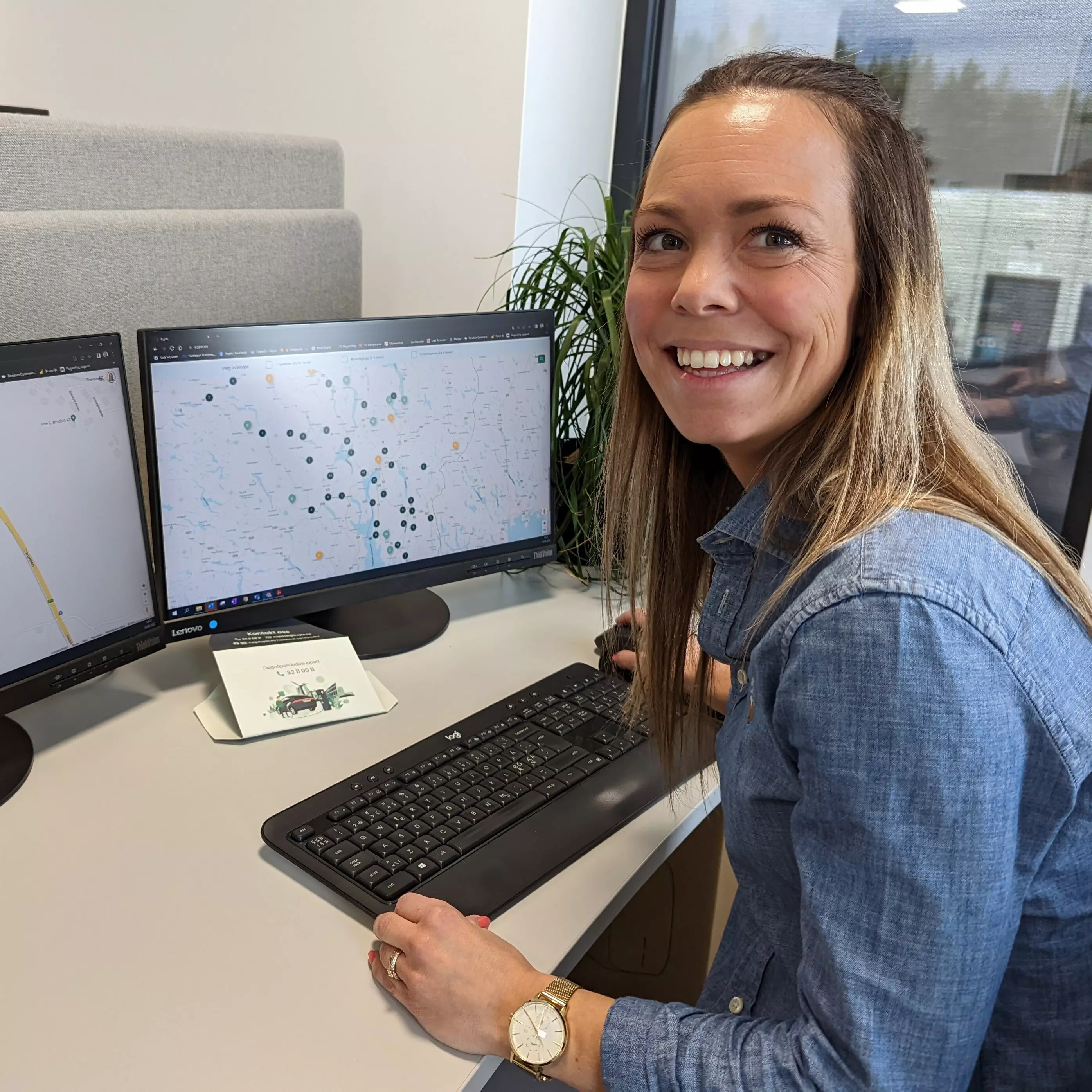 Min side med dashbord for rapporter og brukerstyring-idx